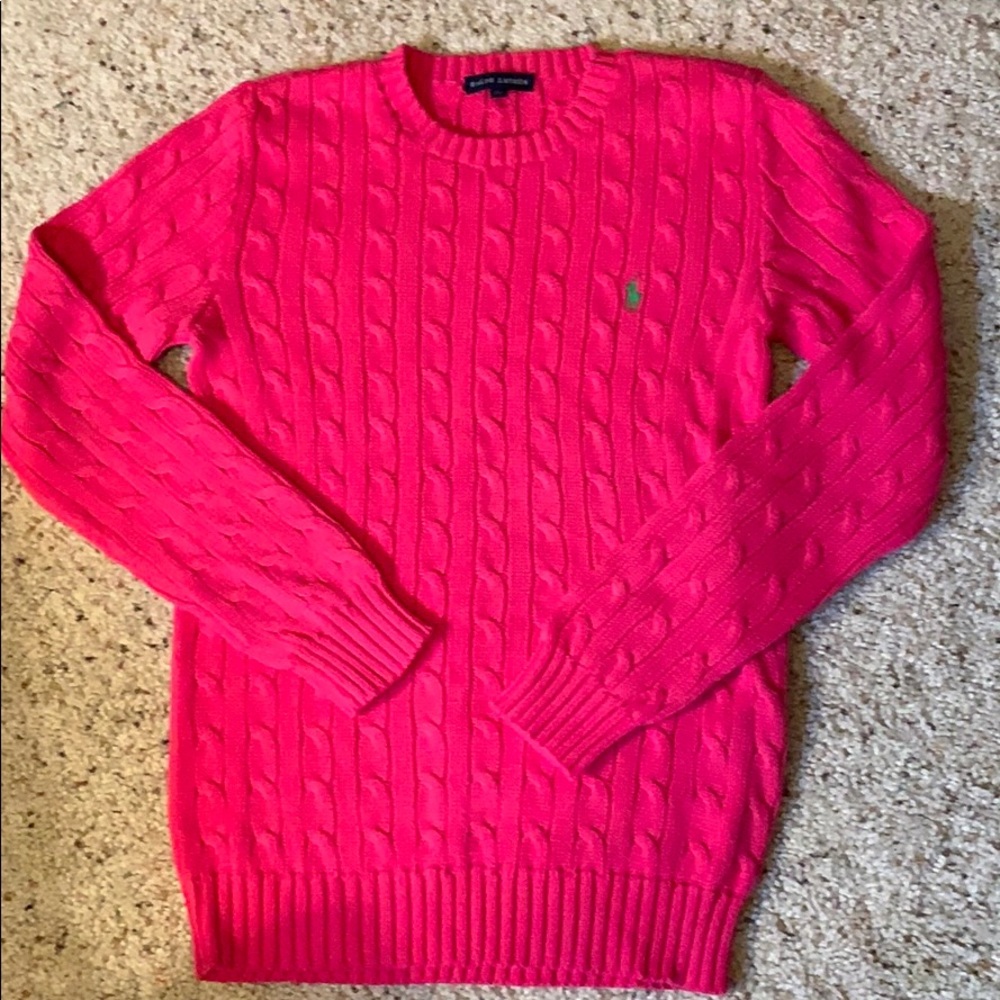 Women’s Ralph Lauren cable knit sweater